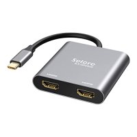USB-C to 2x HDMI Adapter